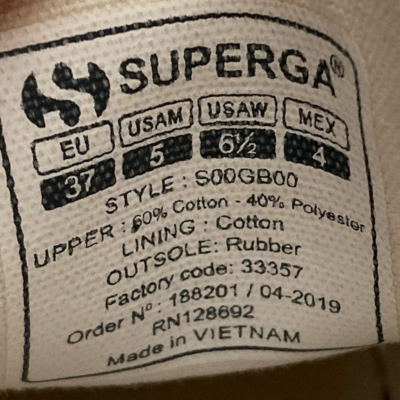 Superga Unisex Snake Print Platform Sneakers Shoes Size US Men's 5 & Womens 6.5 - Picture 11 of 11